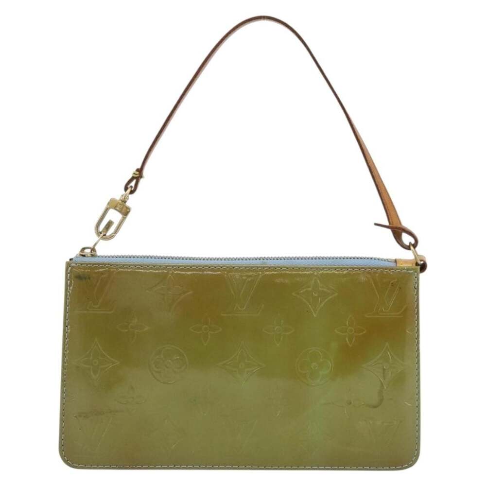 Louis Vuitton Monogram Vernis Lexington Pouch Accessory Blue